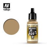 Vallejo 71027 Model Air US Light Brown Acrylic Paint 17ml - A-Z Toy Hobby