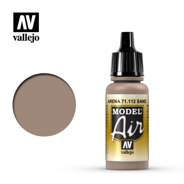 Vallejo 71112 Model Air Sand Acrylic Paint 17ml - A-Z Toy Hobby