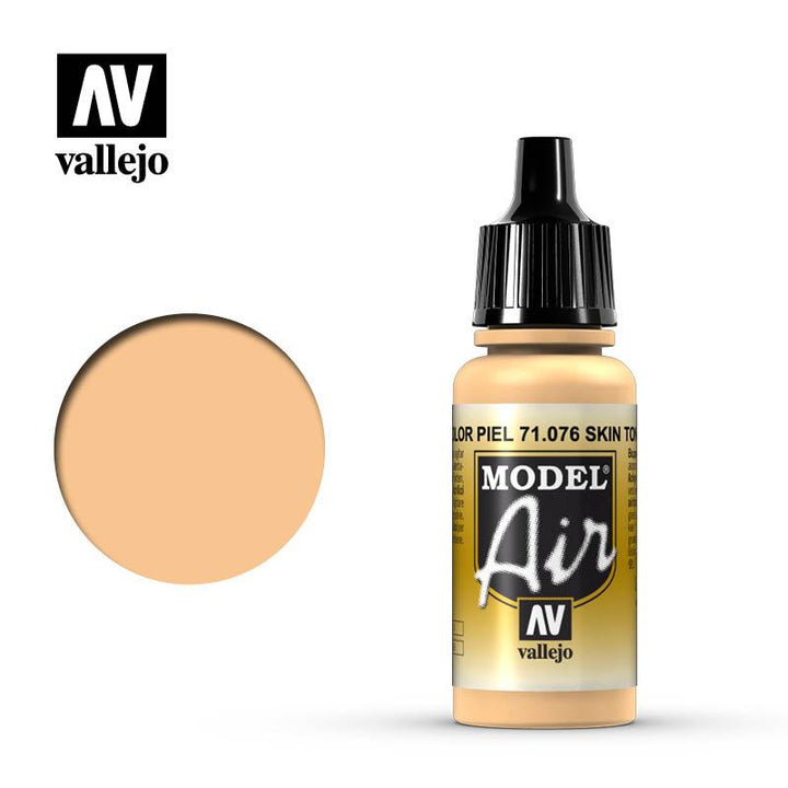 Vallejo 71076 Model Air Skin Tone Acrylic Paint 17ml - A-Z Toy Hobby