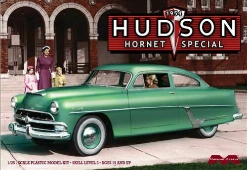 Moebius 1214 1954 Hudson Hornet Special 1/25 Model Kit