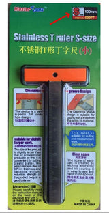 Master Tools 09977 Stainless T Ruler S Size 100mm