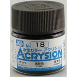 Mr. Hobby N18 Acrysion Steel Paint 10ml - A-Z Toy Hobby