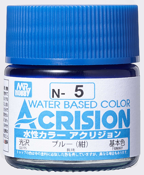 Mr. Hobby N5 Acrysion Blue Paint 10ml