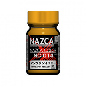 Gaia Notes Nazca Color NC-014 Mandarin Yellow Lacquer Paint 15ml - A-Z Toy Hobby