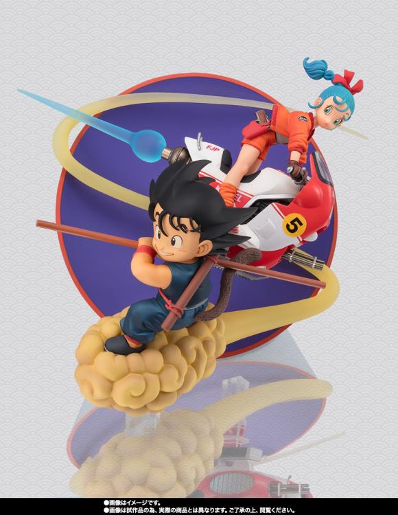 Son Goku & Bulma "Dragon Ball" Figuarts ZERO Figure - Tamashii Nations