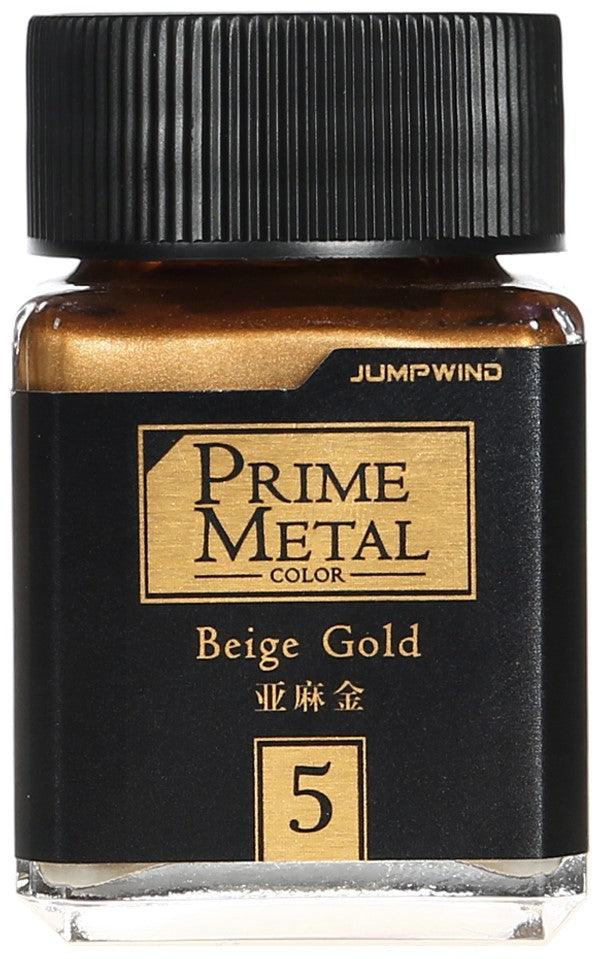 Jumpwind PM05 Prime Metal Beige Gold Paint 18ml - A-Z Toy Hobby