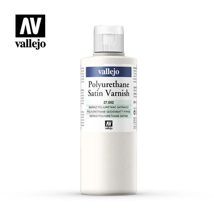 Vallejo Satin Polyurethane Varnish Paint - A-Z Toy Hobby