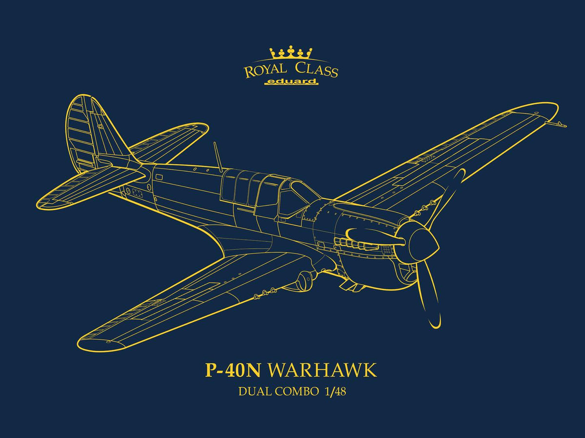 Eduard R0025 P-40N Warhawk Dual Combo Royal Class 1/48 Model Kit
