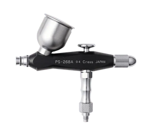 Mr. Hobby PS-268ABL Procon Boy SQ Light Aluminum Black 0.4mm Airbrush - A-Z Toy Hobby