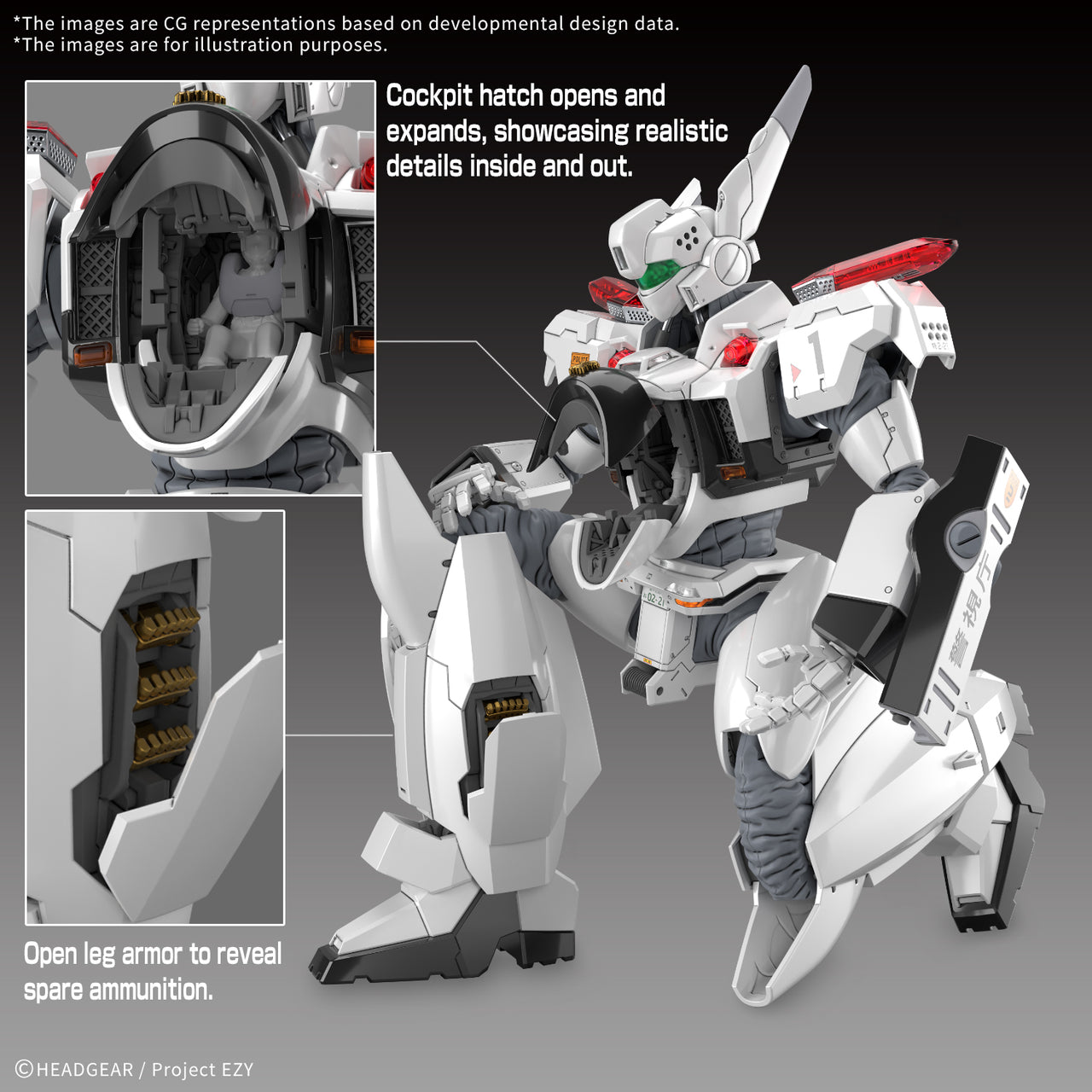 n*a様 AV-98 INGRAM LABOR 1 1:48 スケール アクショ RG AV-98Plus Ingram Plus Patlabor 1/48 Model Kit – A-Z Toy Hobby