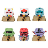 Nyandam Luckycat Mobile Suit Gundam Mega Cat Project Figures (Box of 6) - MegaHouse