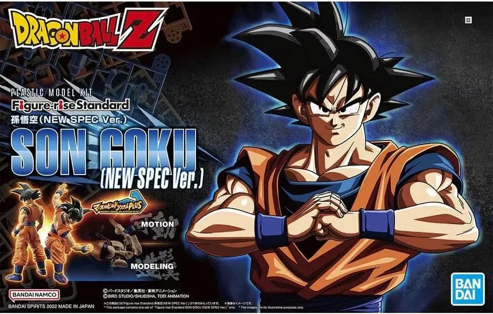 Bandai Dragon Ball Z Son Goku (New Spec Ver.) Figure-rise Model Kit - A-Z Toy Hobby