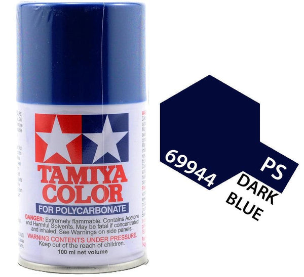 Tamiya 69944 PS Dark Blue Polycarbonate Spray Paint 100ml TAM69944 - A-Z Toy Hobby