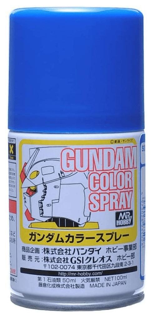 Mr. Hobby SG02 Gundam Color MS Blue Lacquer Spray Paint 100ml - A-Z Toy Hobby