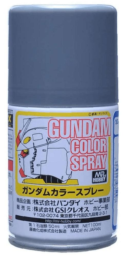 Mr. Hobby SG05 Gundam Color UNT's MS Gray Lacquer Spray Paint 100ml - A-Z Toy Hobby