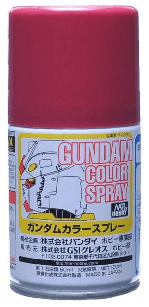 Mr. Hobby SG11 Gundam Color MS Char's Red Lacquer Spray Paint 100ml - A-Z Toy Hobby