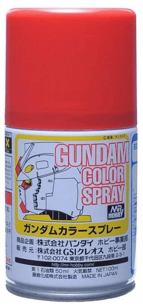 Mr. Hobby SG12 Gundam Color MS Sazabi Red Lacquer Spray Paint 100ml - A-Z Toy Hobby