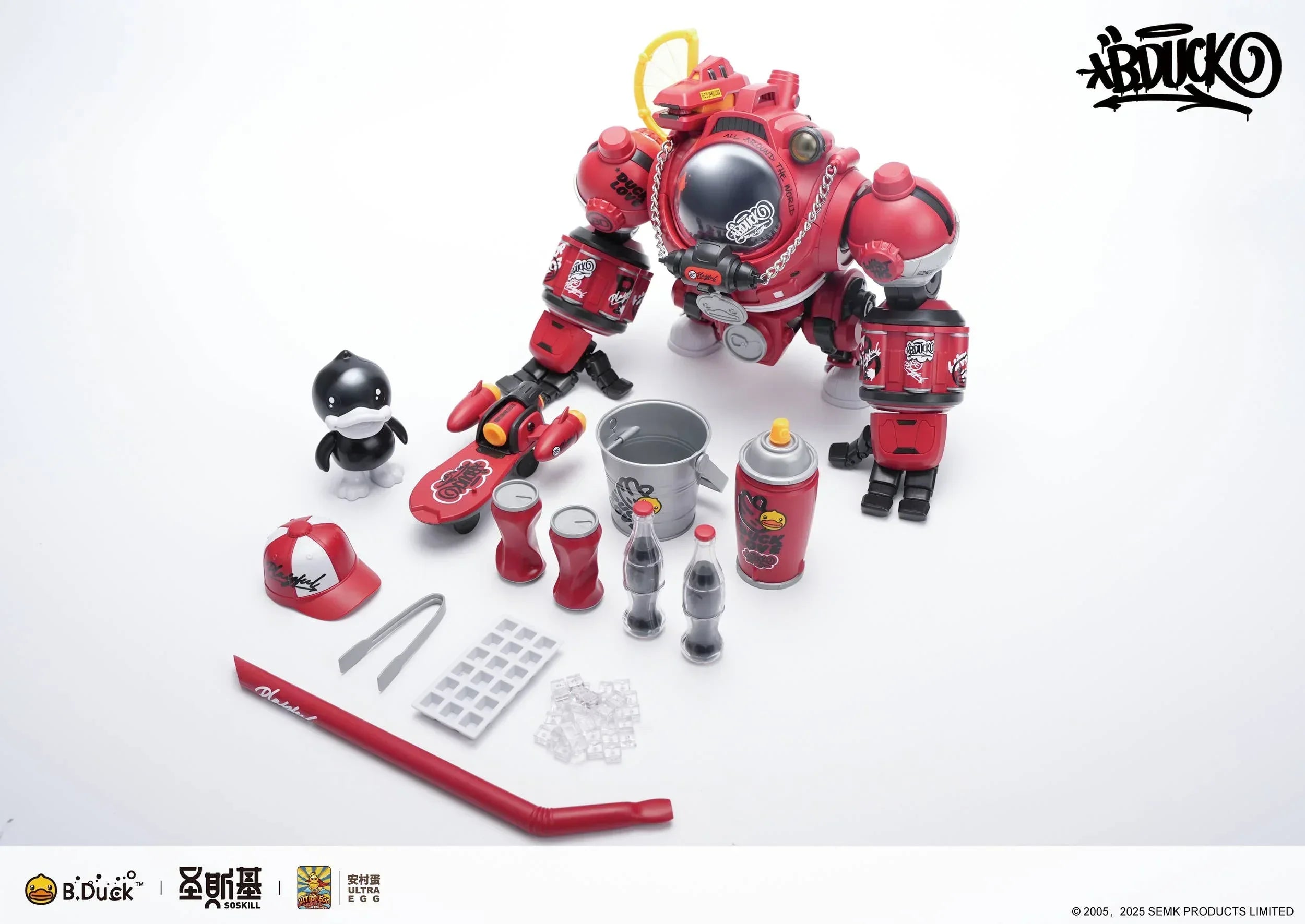 Eastern Model SHENGGE SOSKILL x ULTRA EGG Hip Hop Duc Model Kit - A-Z Toy Hobby