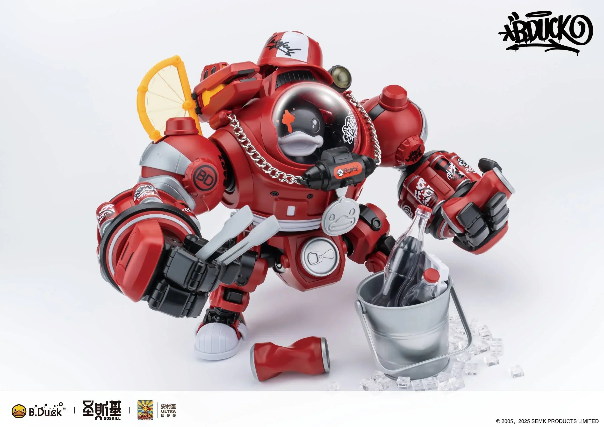 Eastern Model SHENGGE SOSKILL x ULTRA EGG Hip Hop Duc Model Kit - A-Z Toy Hobby