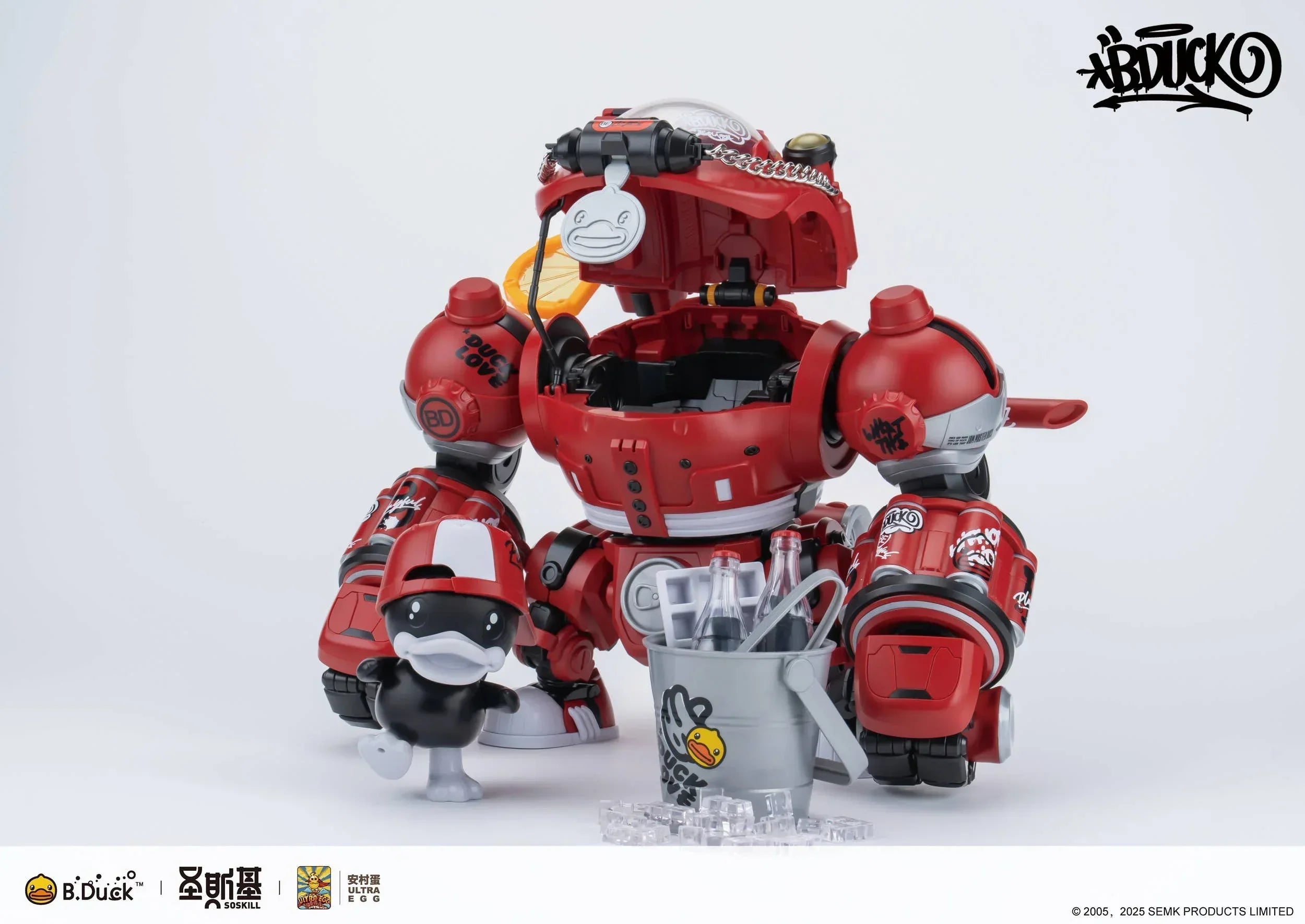 Eastern Model SHENGGE SOSKILL x ULTRA EGG Hip Hop Duc Model Kit - A-Z Toy Hobby