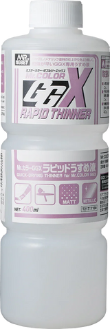 Mr. Hobby T217 Mr. Color GGX Rapid Thinner 400ml - A-Z Toy Hobby