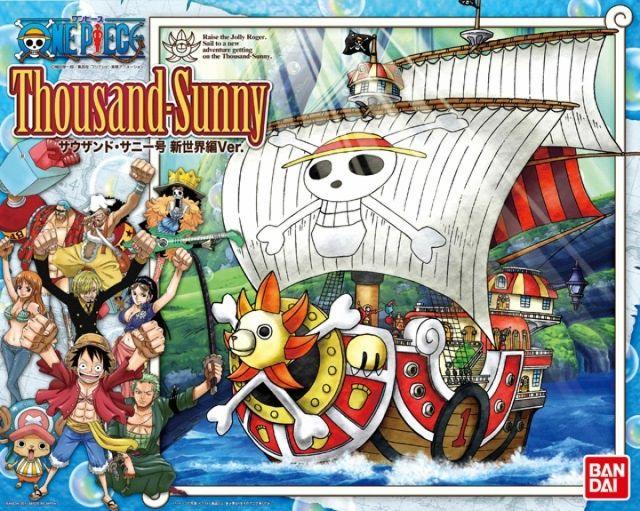 Bandai One Piece Thousand Sunny (New World Ver.) Ship Model Kit - A-Z Toy Hobby
