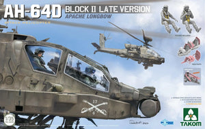 Takom 2608 AH-64D Apache Longbow Block II Late Version 1/35 Model Kit - A-Z Toy Hobby