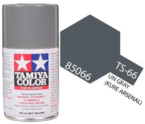 Tamiya 85066 TS-66 IJN Gray (Kure Arsenal) Lacquer Spray Paint 100ml TAM85066 - A-Z Toy Hobby