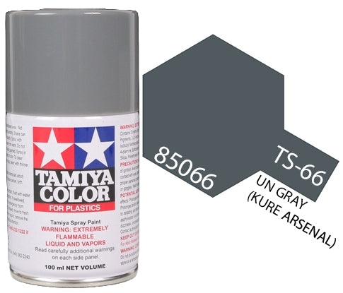 Tamiya 85066 TS-66 IJN Gray (Kure Arsenal) Lacquer Spray Paint 100ml TAM85066 - A-Z Toy Hobby