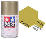 Tamiya 85084 TS-84 Metallic Gold Spray Lacquer Spray Paint 100ml TAM85084 - A-Z Toy Hobby