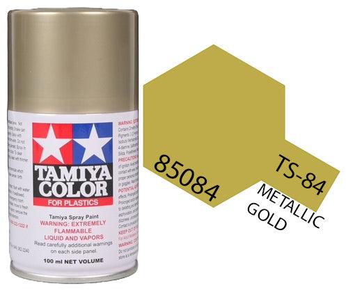 Tamiya 85084 TS-84 Metallic Gold Spray Lacquer Spray Paint 100ml TAM85084 - A-Z Toy Hobby