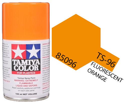 Tamiya 85096 TS-96 Fluorescent Orange Lacquer Spray Paint 100ml TAM85096 - A-Z Toy Hobby