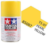Tamiya 85097 TS-97 Pearl Yellow Lacquer Spray Paint 100ml TAM85097 - A-Z Toy Hobby