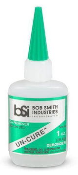 Bob Smith Un-Cure CA Glue Debonder 1oz - A-Z Toy Hobby