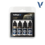 Vallejo 77258 True Metallic Metal Aged Metal Paint Set