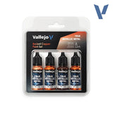 Vallejo 77253 True Metallic Metal Ancient Copper Paint Set