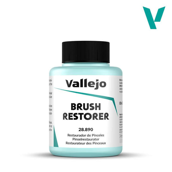 Vallejo 28890 Brush Restorer 85ml - A-Z Toy Hobby