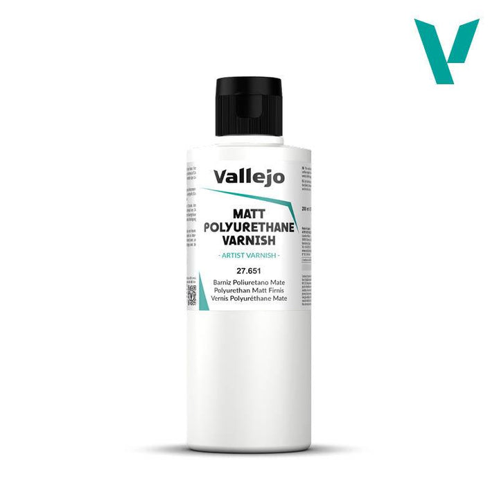 Vallejo Matt Polyurethane Varnish Paint - A-Z Toy Hobby