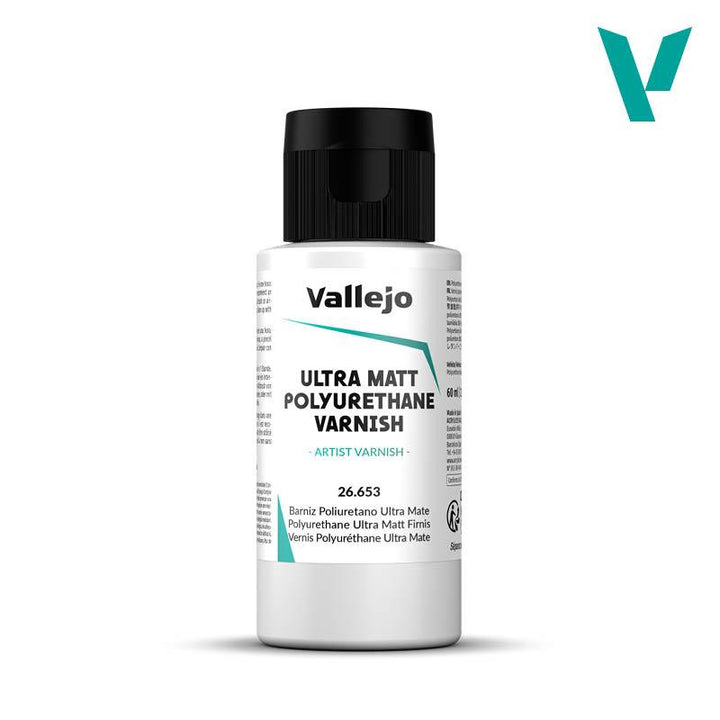 Vallejo Ultra Matt Polyurethane Varnish Paint - A-Z Toy Hobby