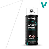 Vallejo 28010 White Spray Paint 400ml - A-Z Toy Hobby
