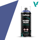 Vallejo 28017 Ultramarine Blue Spray Paint 400ml - A-Z Toy Hobby