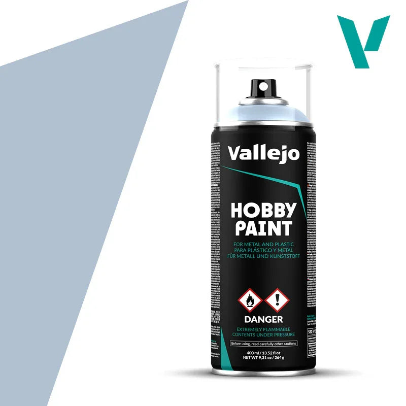 Vallejo 28020 Wolf Gray Spray Paint 400ml - A-Z Toy Hobby
