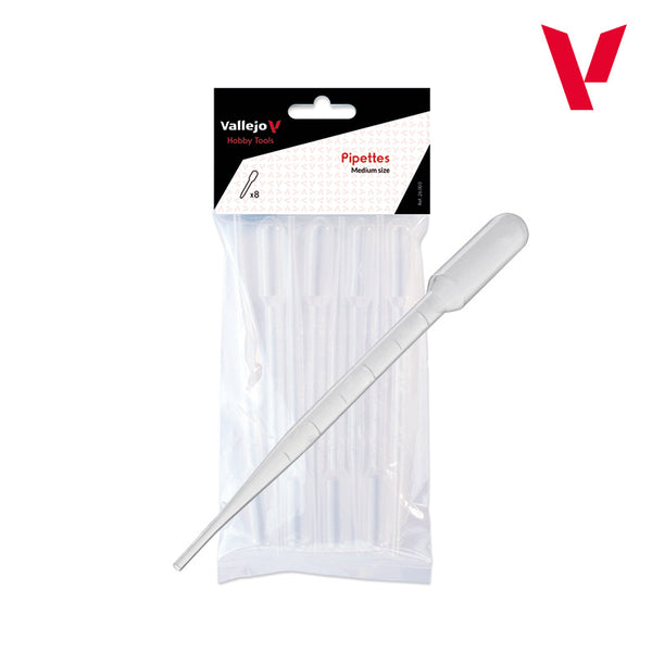 Vallejo 26003 Pipettes Medium 3ml (8pcs)