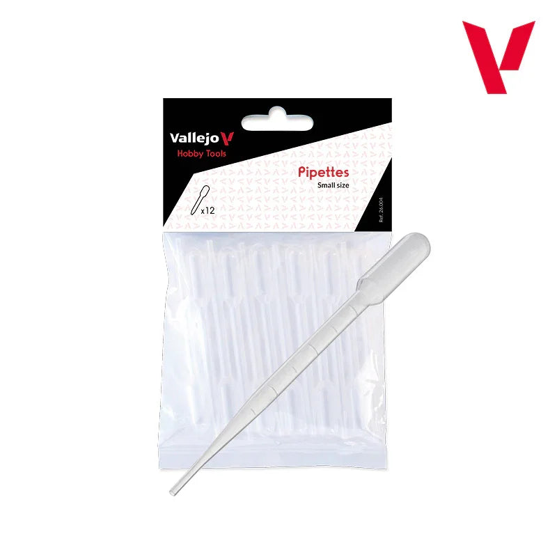 Vallejo 26004 Pipettes Small 1ml (12pcs) - A-Z Toy Hobby