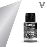 Vallejo 77701 Metal Color Aluminum Acrylic Paint 35ml - A-Z Toy Hobby