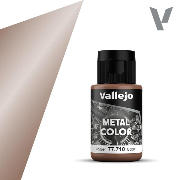 Vallejo 77710 Metal Color Copper Acrylic Paint 35ml - A-Z Toy Hobby