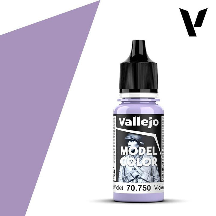 Vallejo 70750 Model Color 050 Light Purple Acrylic Paint 18ml - A-Z Toy Hobby