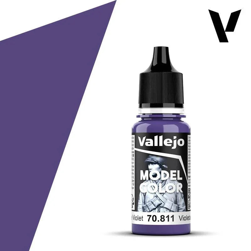 Vallejo 70811 Model Color 051 Blue Violet Acrylic Paint 18ml - A-Z Toy Hobby