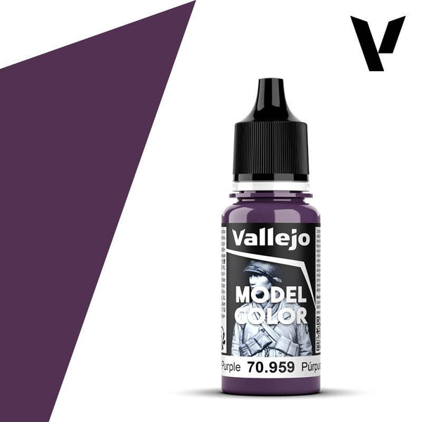 Vallejo 70959 Model Color 047 Purple Acrylic Paint 18ml - A-Z Toy Hobby