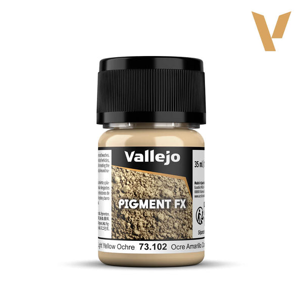 Vallejo 73102 Pigment FX Light Yellow Ochre 35ml